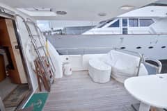1998 Lazzara Yachts 76 Skylounge Grand Salon "Ohana" photo 6