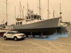 1997 Custom Steel Trawler 43 "Me Too" photo 2