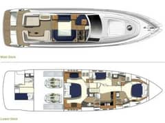 2001 Viking Sport Cruisers V65 Express "Totally Hip" photo 5