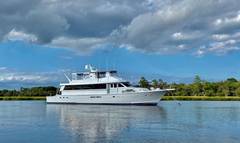 1989 HATTERAS 78 Cockpit Motor Yacht "NORTHER VENTURE" photo 1