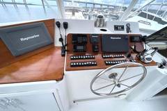 1989 HATTERAS 78 Cockpit Motor Yacht "NORTHER VENTURE" photo 6