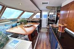 1989 HATTERAS 78 Cockpit Motor Yacht "NORTHER VENTURE" photo 8
