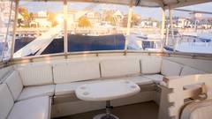 1989 HATTERAS 62 Cockpit Motor Yacht "SUNSET GRILLE" photo 6