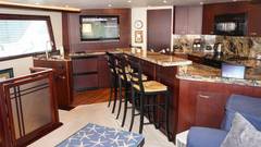 1989 HATTERAS 62 Cockpit Motor Yacht "SUNSET GRILLE" photo 9