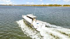 2024 CUSTOM BUILT Nerowalker 35 Aluminum Catamaran "HOLLOW POINT" photo 4