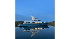 1989 DELTA MARINE Flybridge Motoryacht "MARLINDA" photo 4