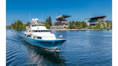 1989 DELTA MARINE Flybridge Motoryacht "MARLINDA" photo 3