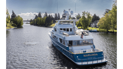1989 DELTA MARINE Flybridge Motoryacht "MARLINDA" photo 7