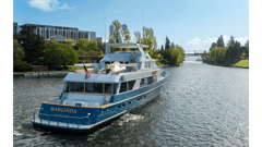 1989 DELTA MARINE Flybridge Motoryacht "MARLINDA" photo 8