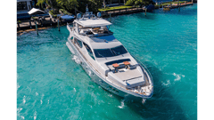 2009 AZIMUT YACHTS Flybridge 85 "KNOT WOKE" photo 3