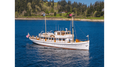1928 CUSTOM Fan Tail Motor Yacht "BLUE PETER" photo 1