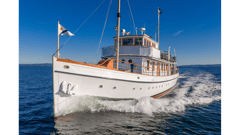 1928 CUSTOM Fan Tail Motor Yacht "BLUE PETER" photo 4