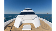 2006 HATTERAS 80 Motor Yacht Skylounge "TIME-2 FLY" photo 5