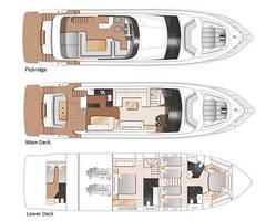 2018 PRINCESS YACHTS Princess 68 "DAPHNE" photo 4