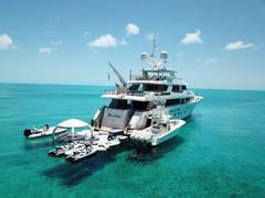 Step aboard the newly refit Blue Time, a 130-foot luxury motor yacht that blends timeless elegance with modern sophistication. Fresh from a comprehensive 2024 refit, Blue Time is better than ever&mdash;boasting upgraded interiors, cutting-edge technology, and enhanced amenities that set the stage for an unforgettable yachting experience.

Designed for both comfort and performance, Blue Time accommodates up to 10 guests in five beautifully appointed staterooms, including four king suites and a versatile twin cabin, ideal for families or mixed groups. With a professional 7-person crew led by veteran charter Captain David, every detail of your journey is expertly handled.