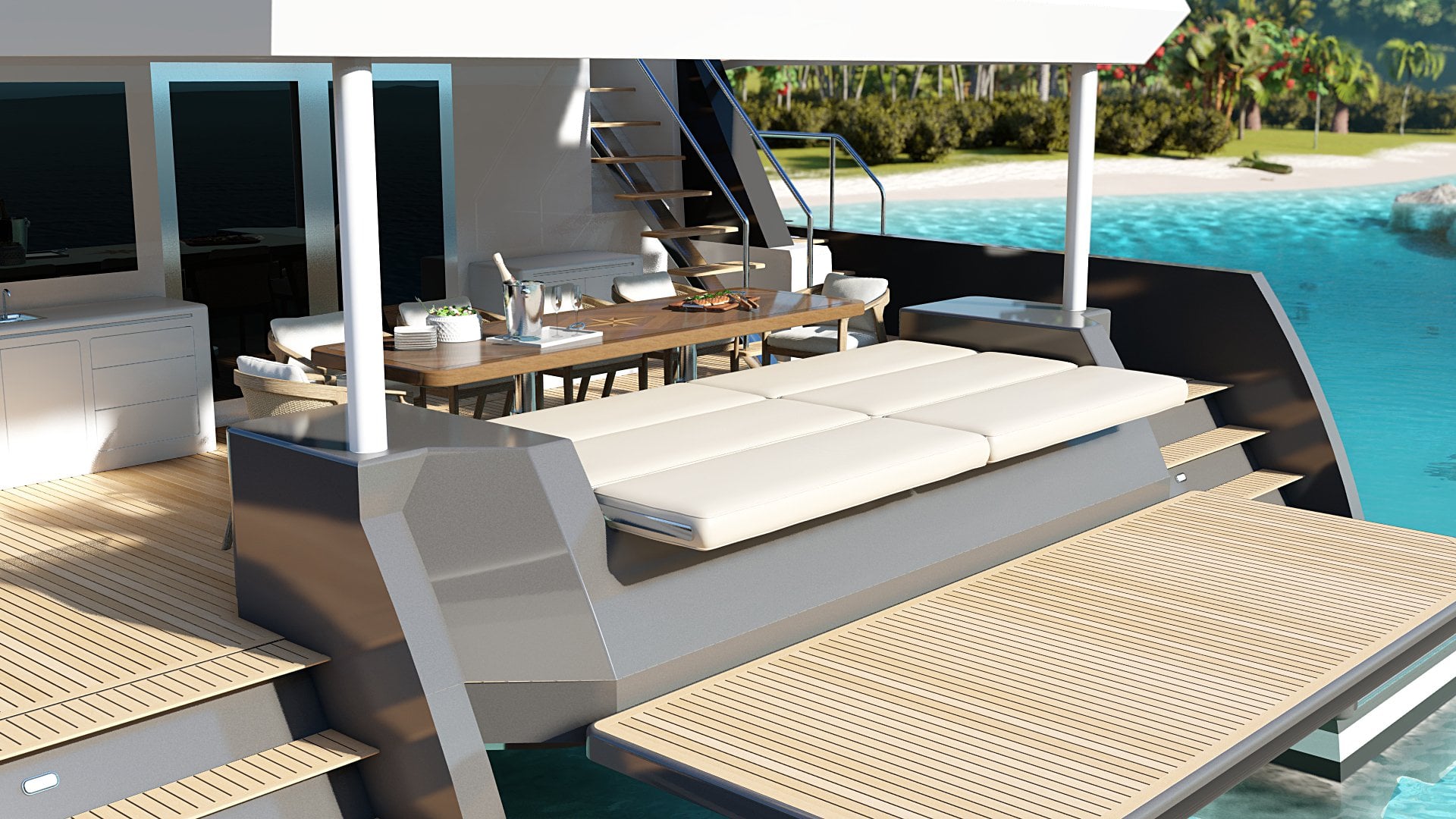 Two Oceans 675 Power Catamaran - HM-Cat-02-Beach-Exterior-Test-03-2K_05