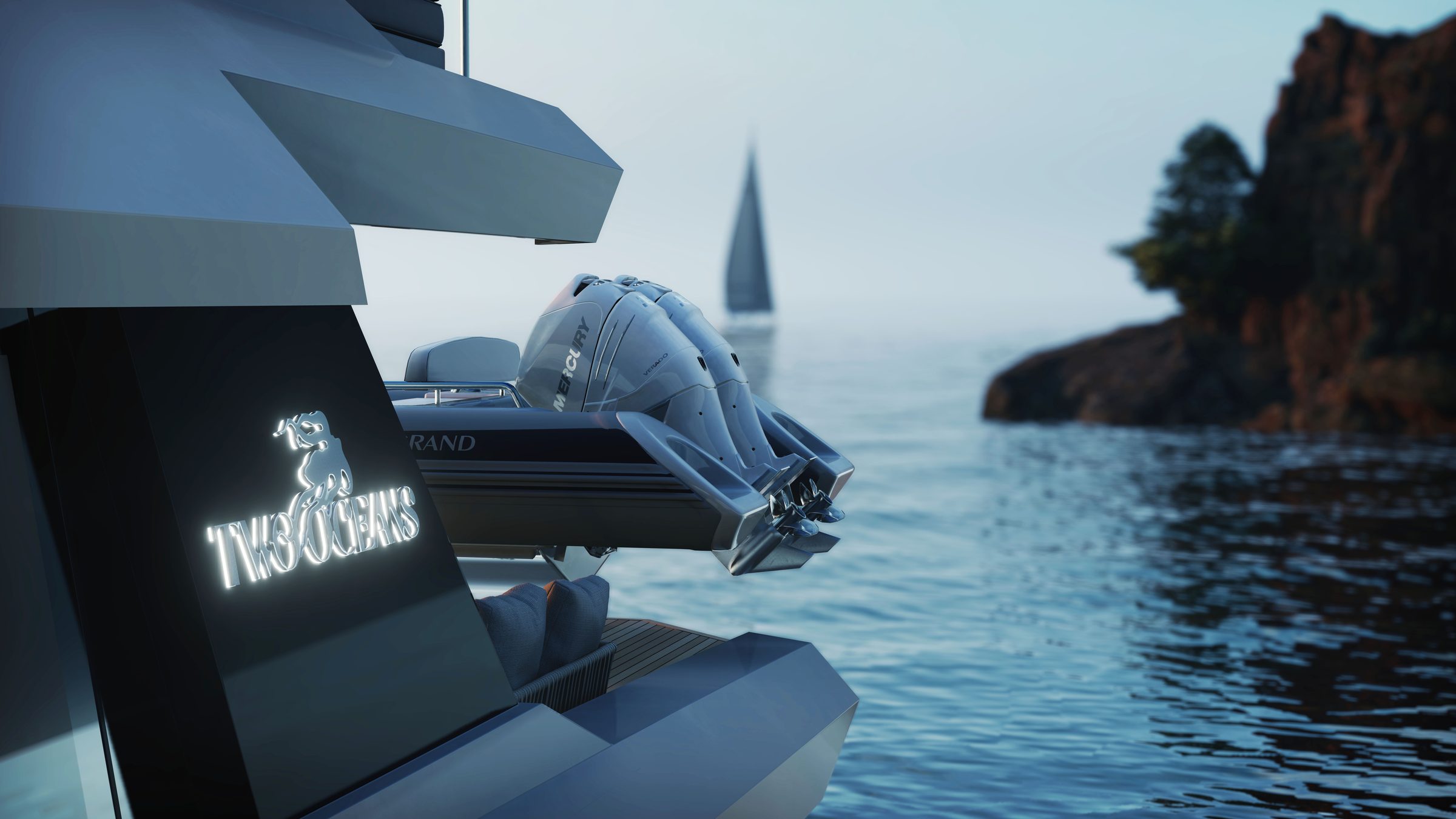 Two Oceans 870 Power Catamaran - TO-Cat-01-E-27