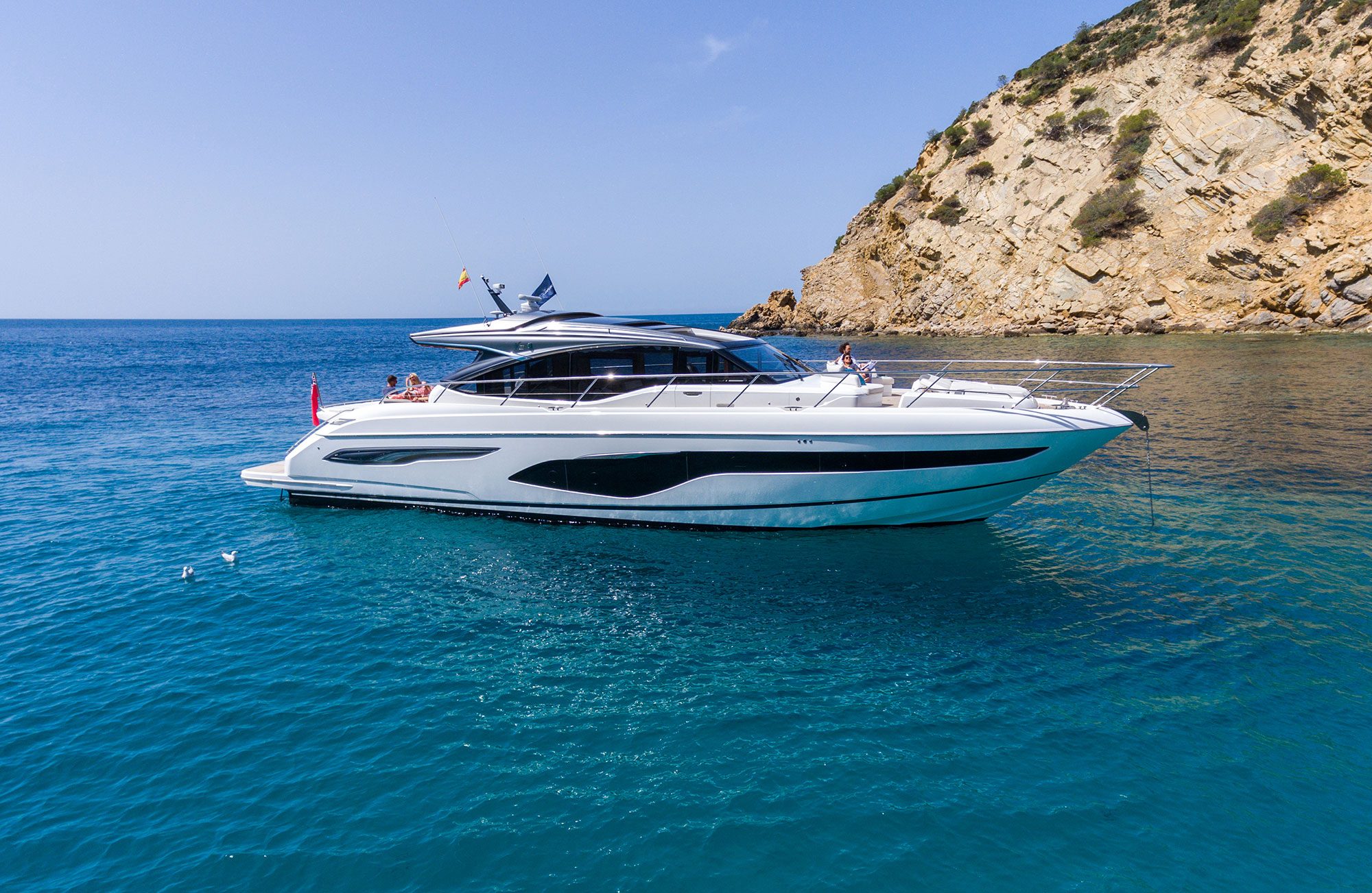 Princess V65 motor yacht exterior