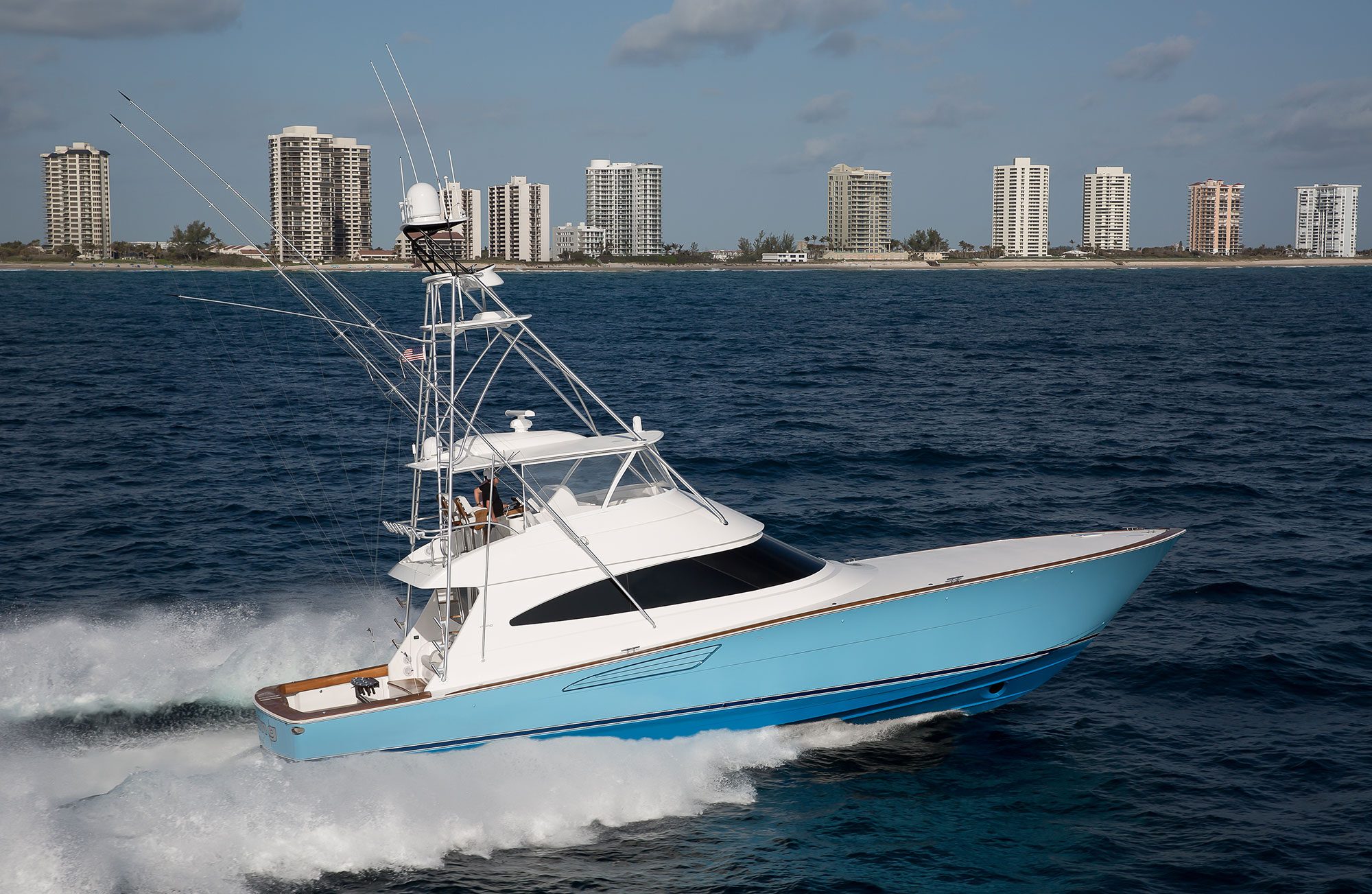 Viking 68 Open Bridge motor yacht exterior