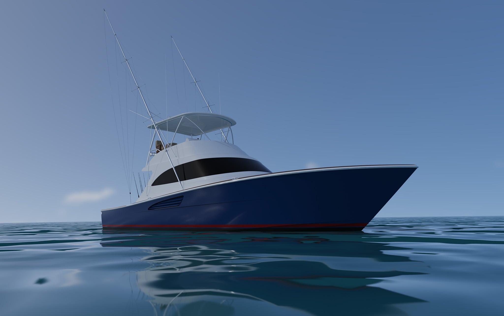 Viking 50 Billfish motor yacht exterior