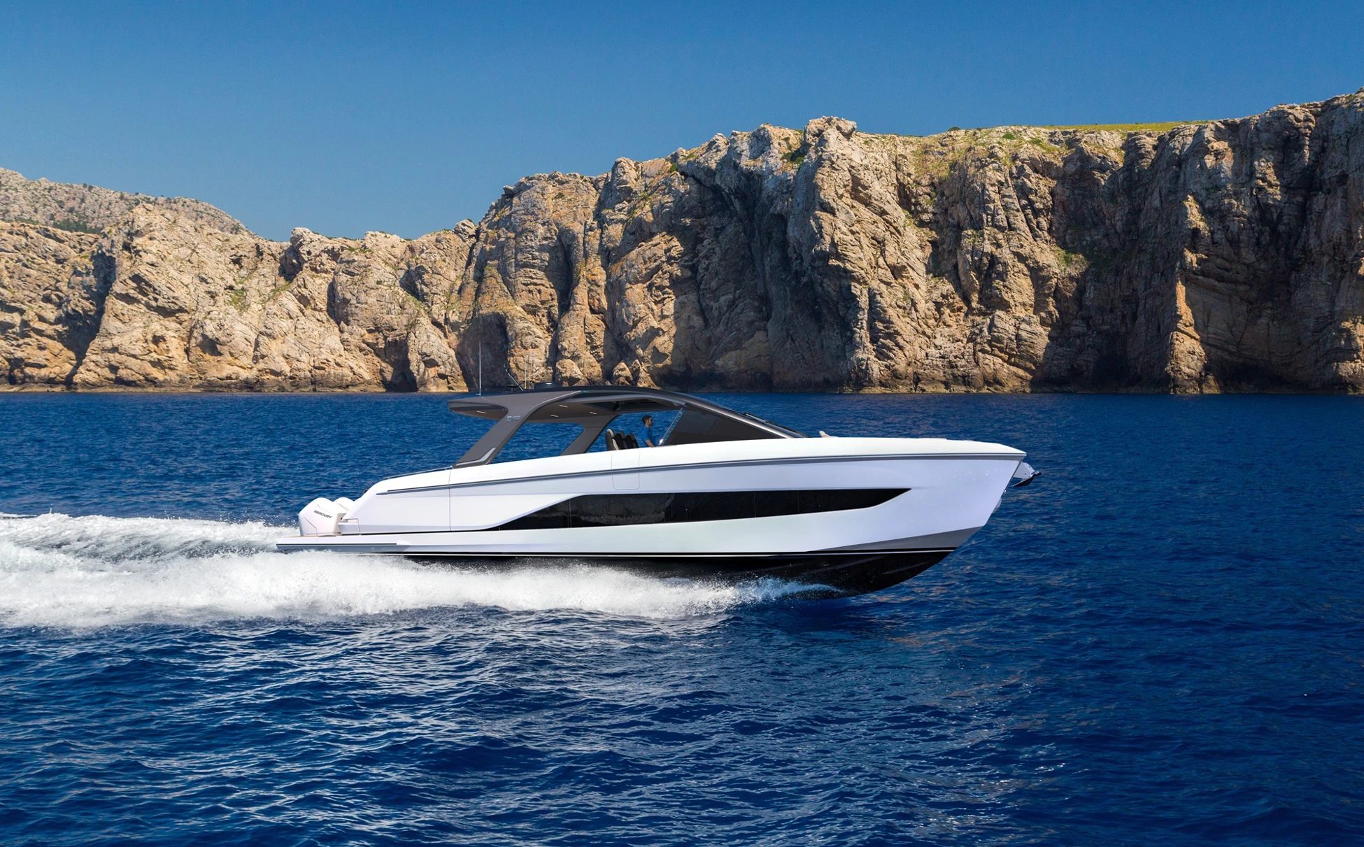 Princess C48 Open - c48-open-exterior-cgi-running-2.webp