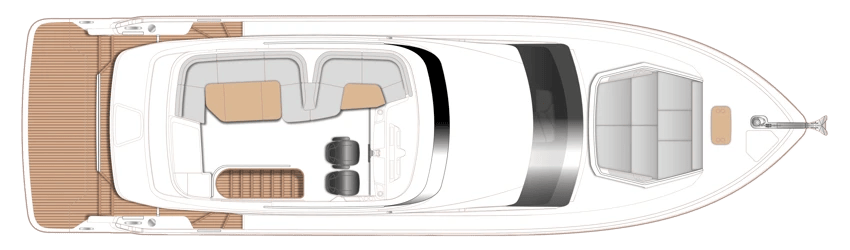 Princess F54 - f54-layout-flybridge-transp.webp