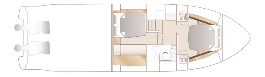 Princess C48 - c48-deck-saloon-layout-lower-deck.webp