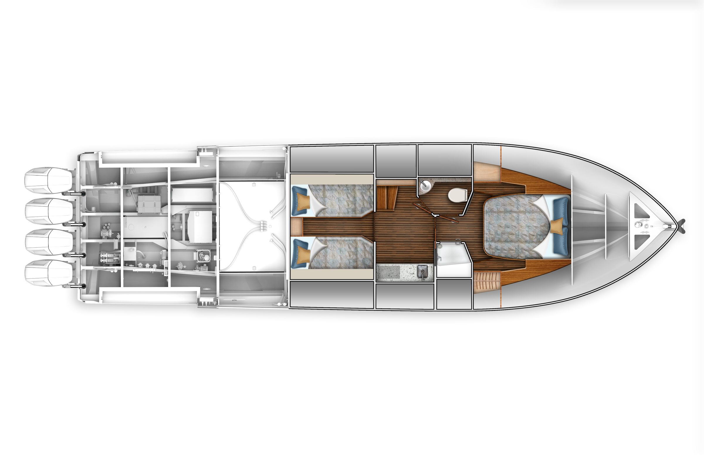 Valhalla Boatworks V-46 Sport Yacht - VHSY 46 Accomms Strms 07.jpg
