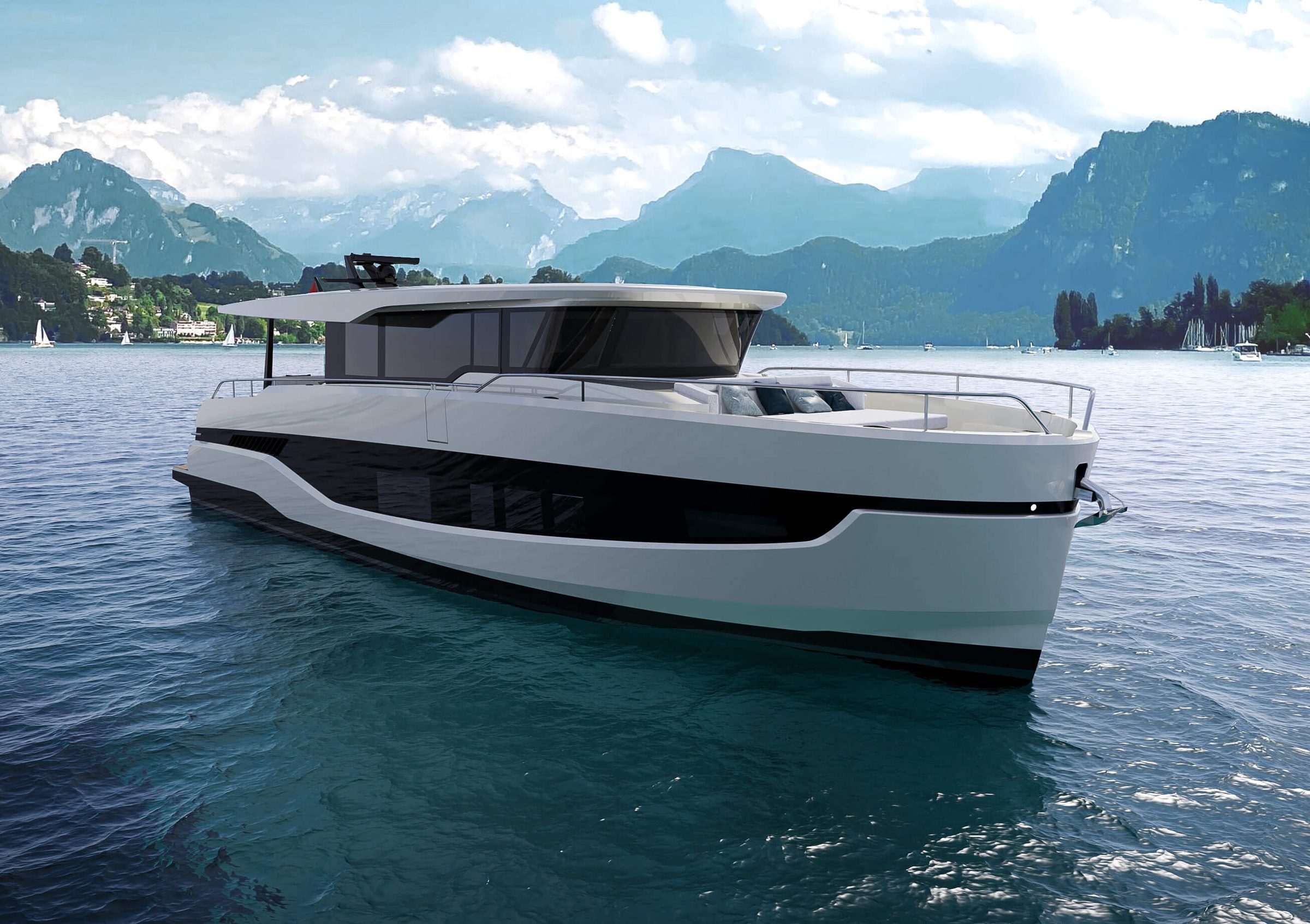 Steeler ACE 61 motor yacht exterior