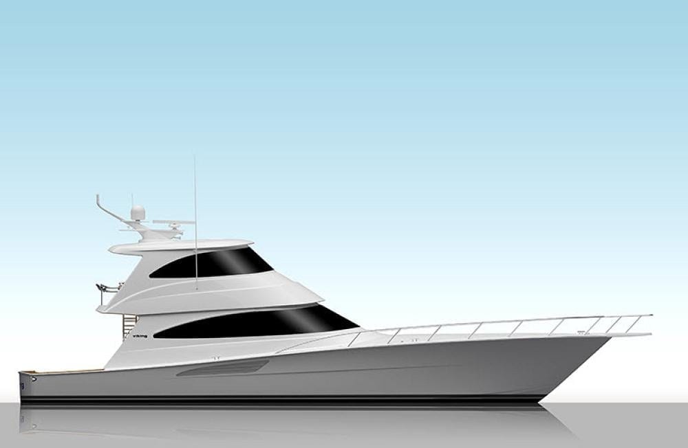 Viking 68 Enclosed Bridge motor yacht exterior