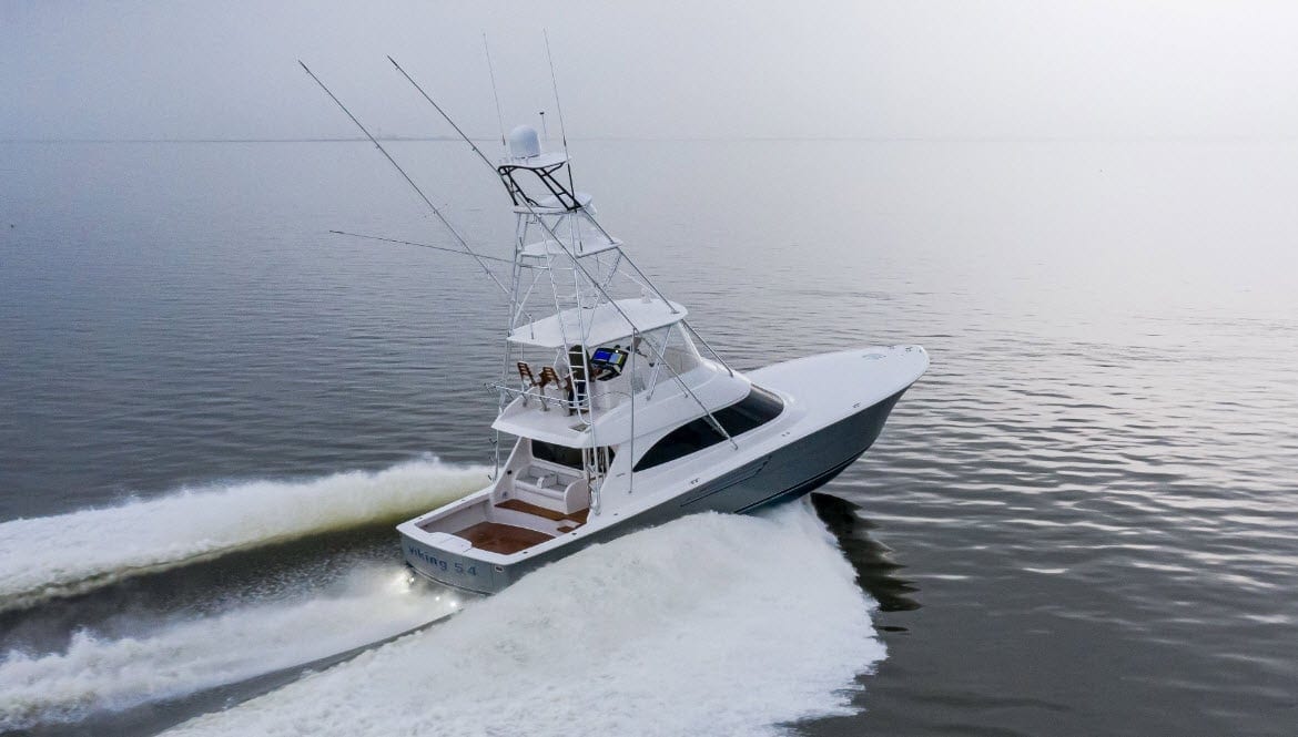 Viking 54 Open Bridge - Viking-54-Running