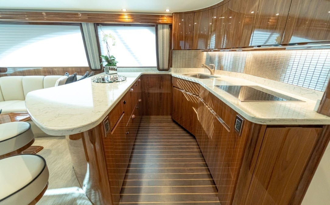 Viking 54 Open Bridge - Viking-54-Galley