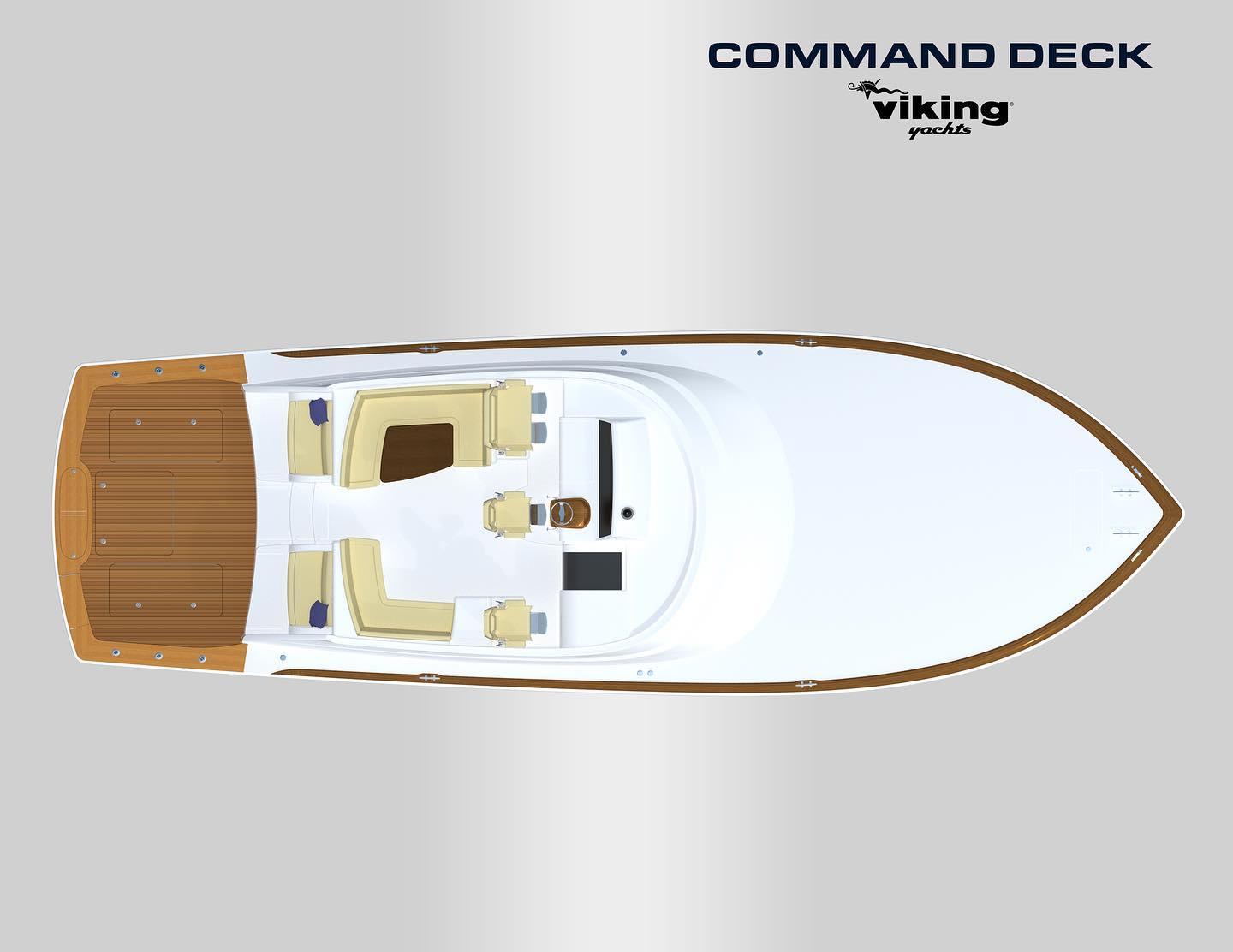 Viking 54 Open - 54-Command-Deck