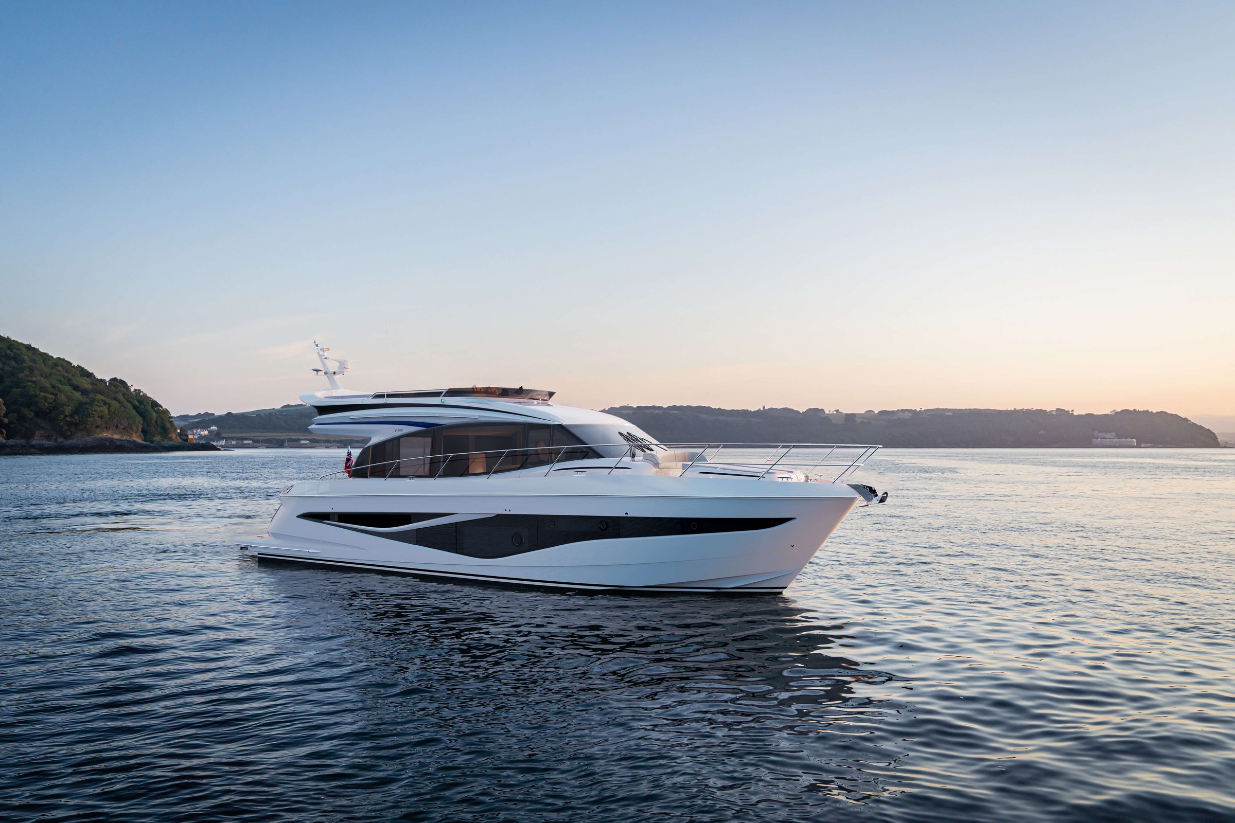 Princess F58 motor yacht exterior