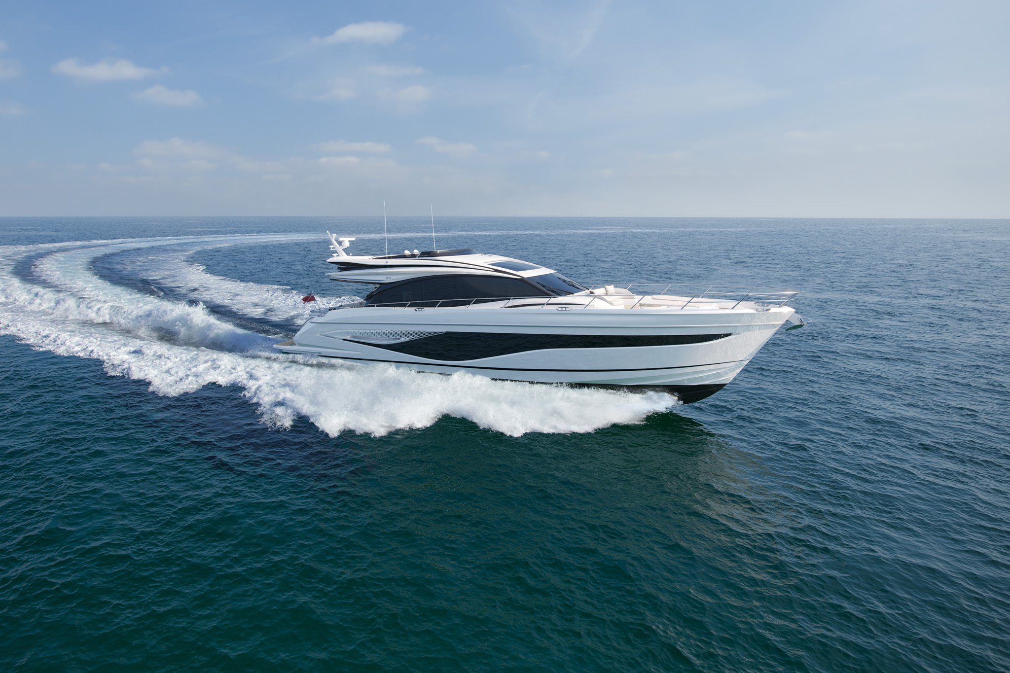 Princess S72 motor yacht exterior