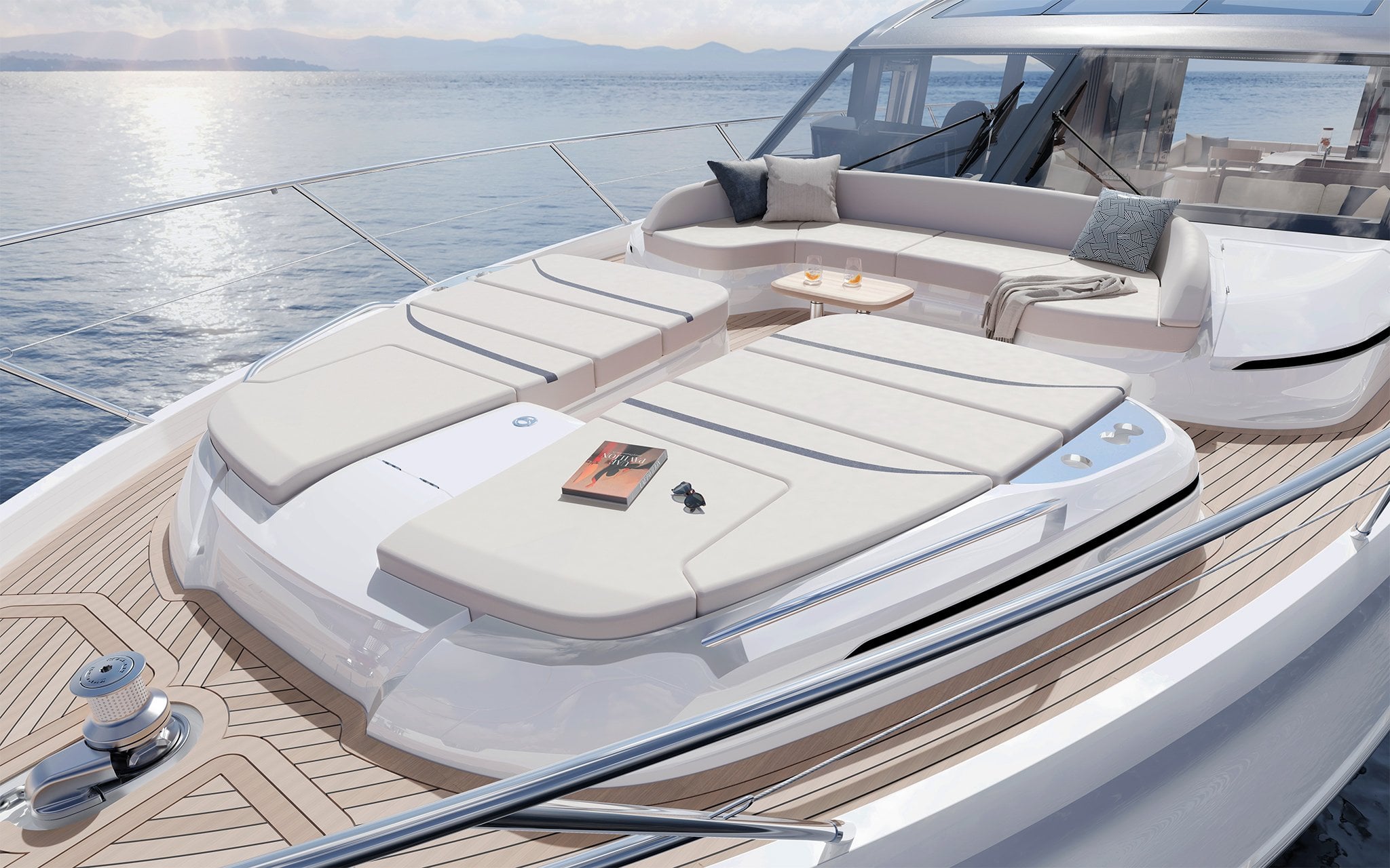 Princess S65 - s65-new-foredeck-exterior