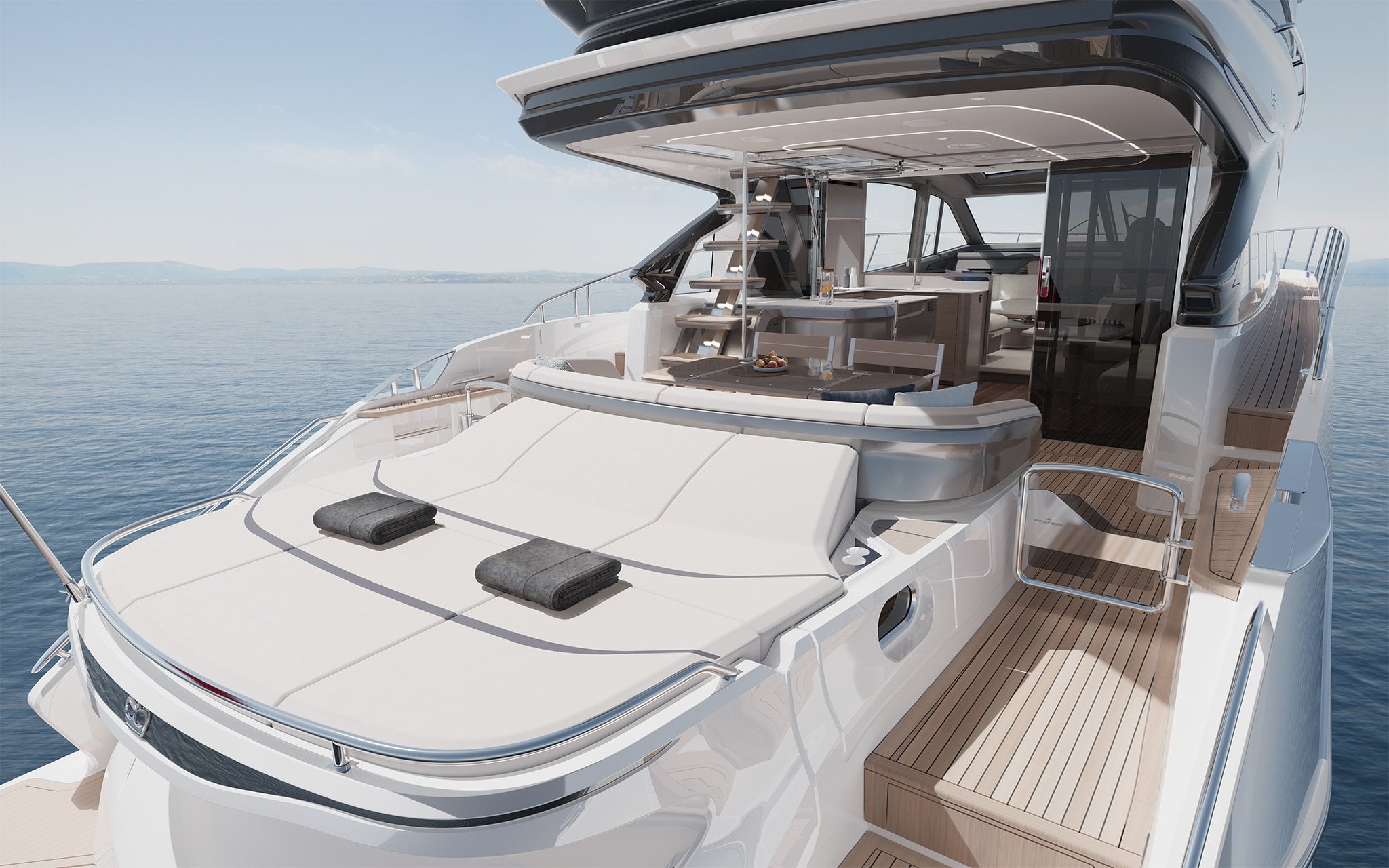 Princess S65 - s65-new-cockpit-sunpad-exterior