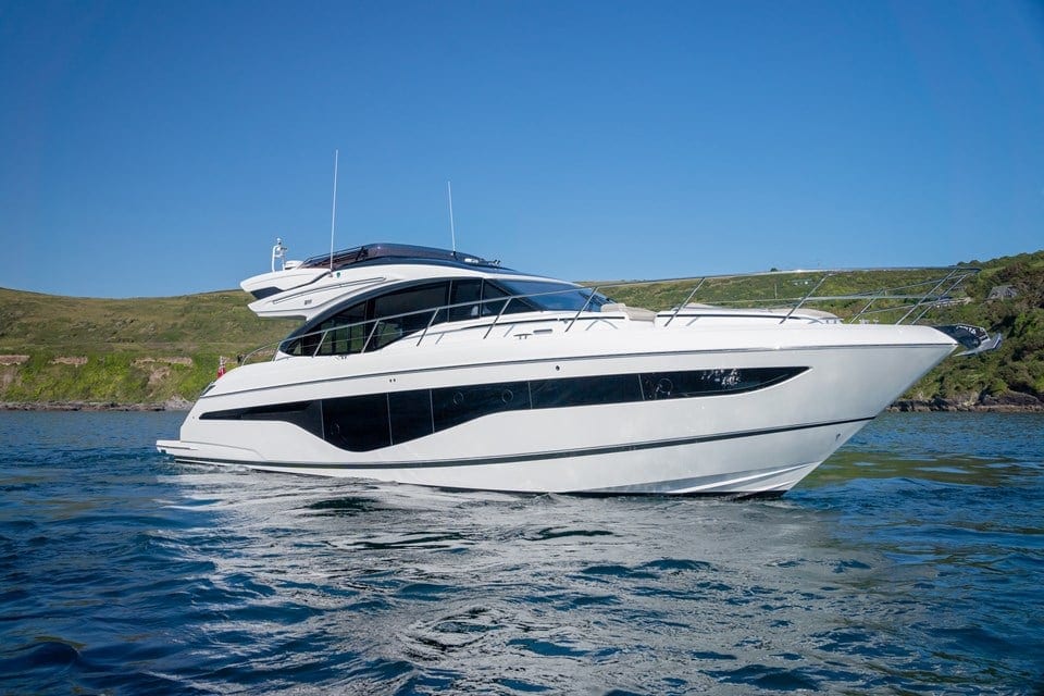 Princess S62 motor yacht exterior