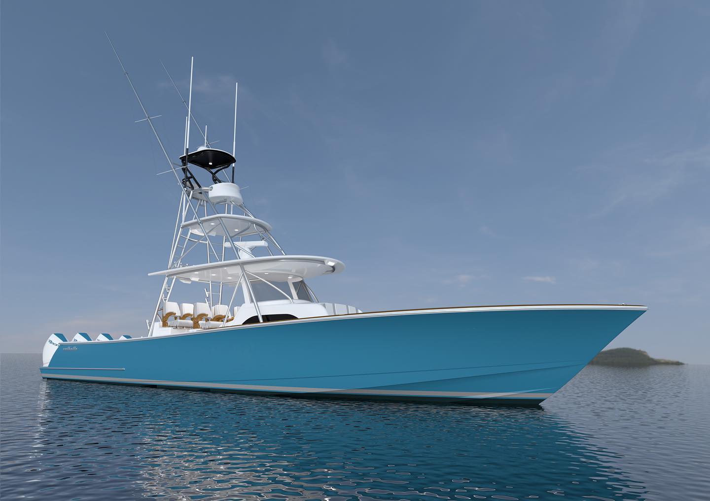 Valhalla Boatworks V-46 - Valhalla-V46-Tower-Rendering-3