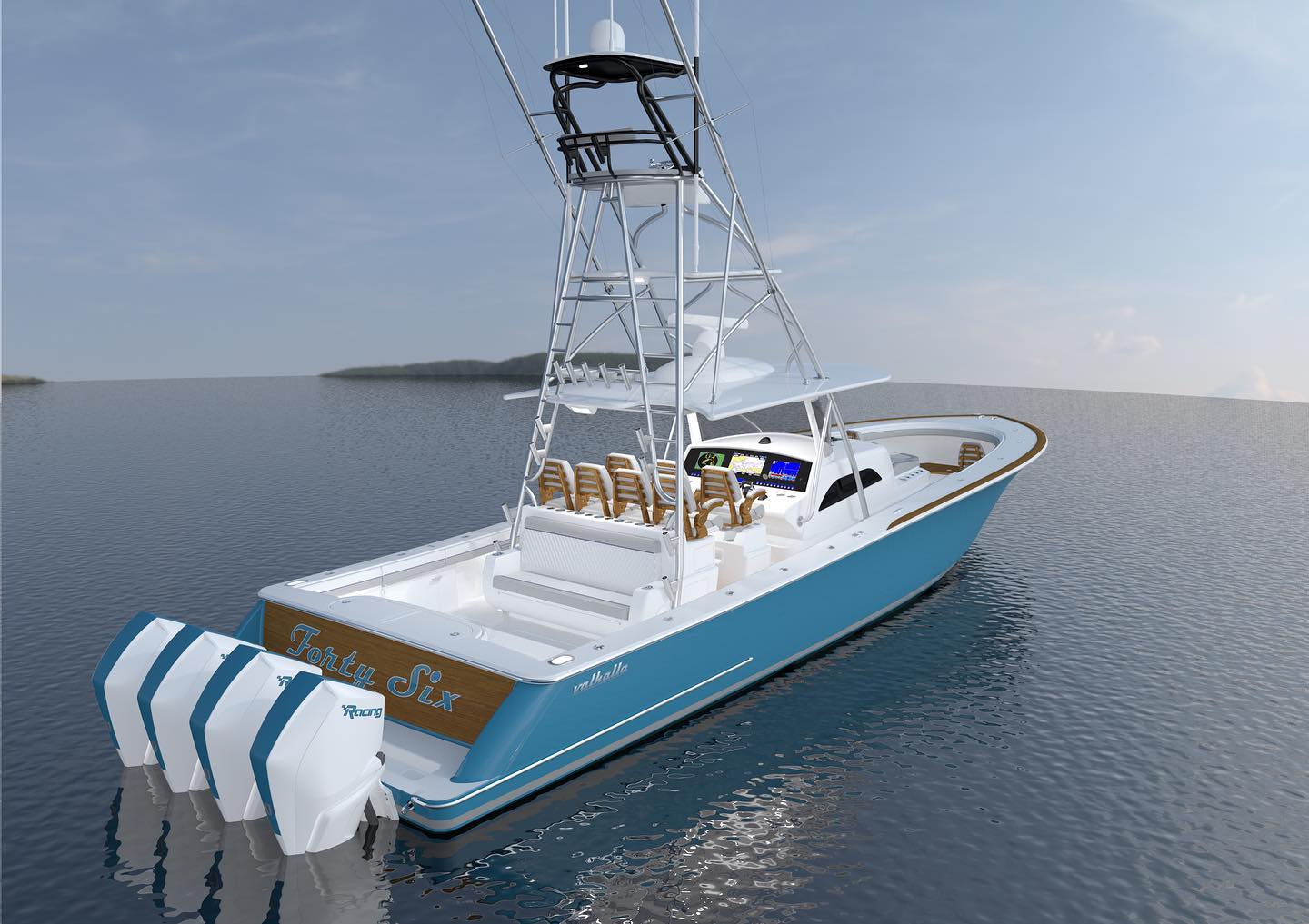 Valhalla Boatworks V-46 - Valhalla-V46-Tower-Rendering-1