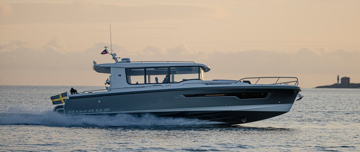 Nimbus C11 motor yacht exterior