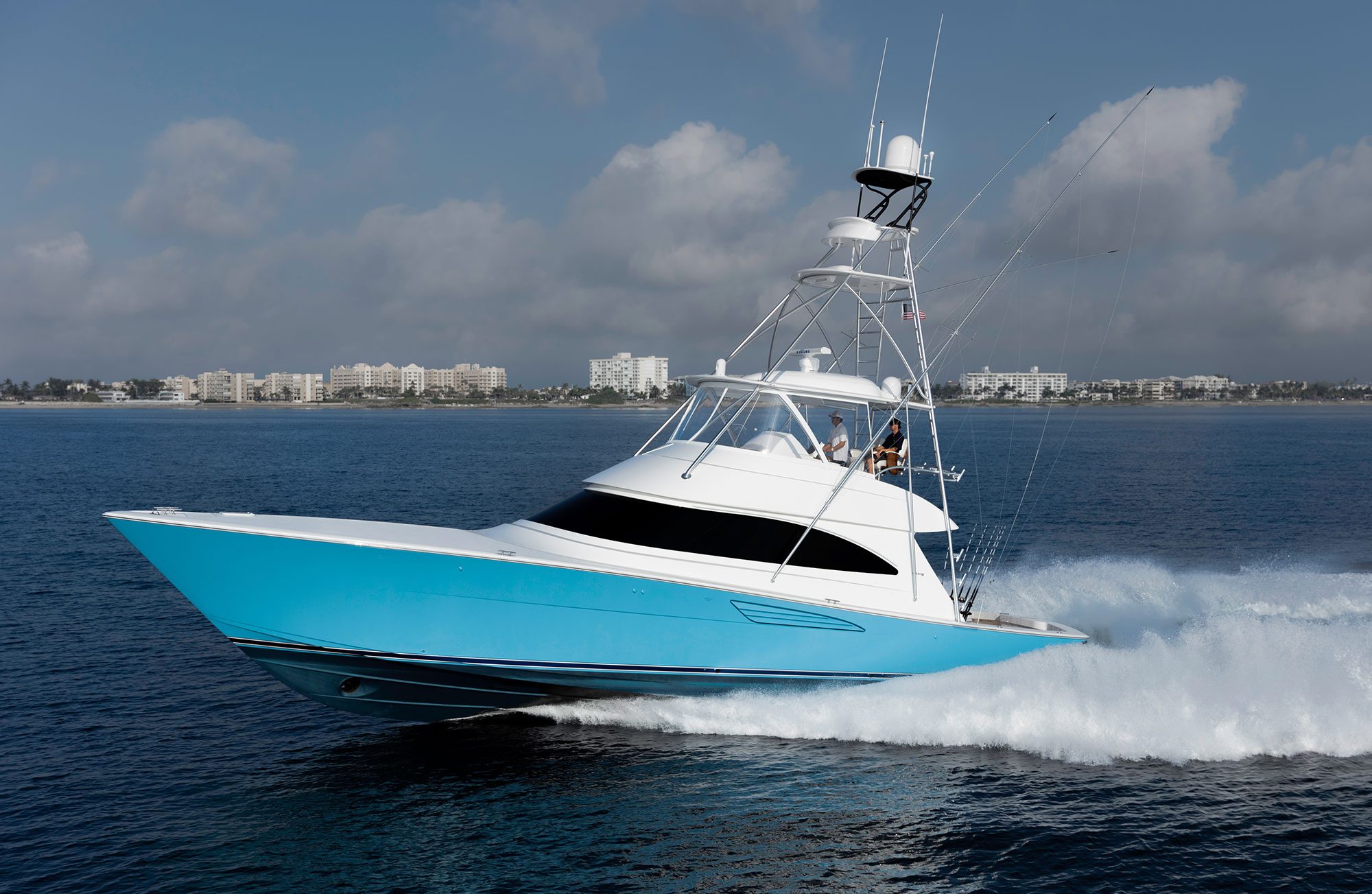 Viking 58 Open Bridge motor yacht exterior