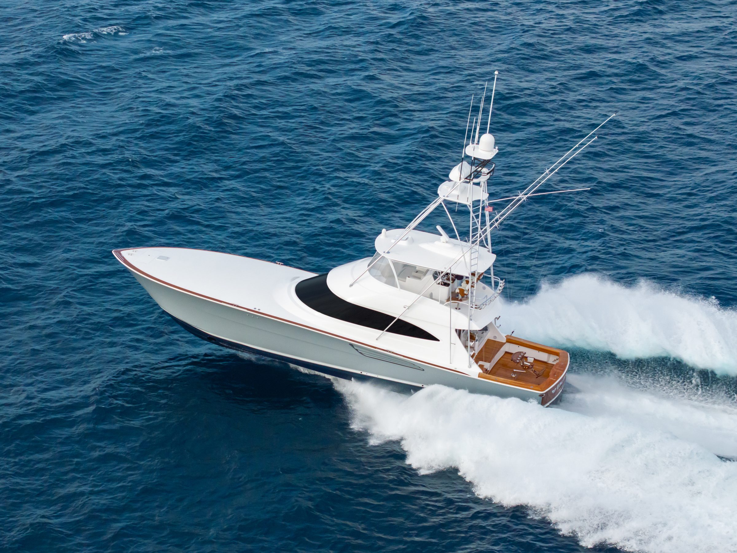 Viking 74 Open Bridge motor yacht exterior