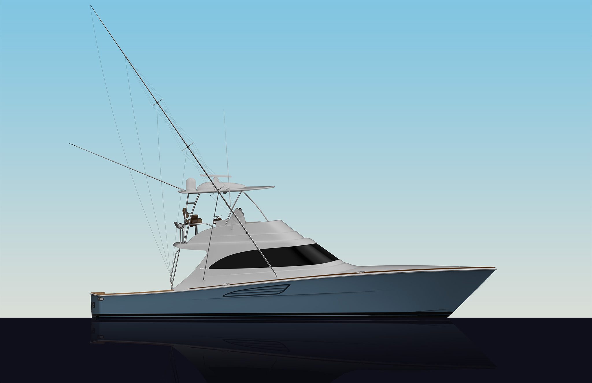 Viking 50 Billfish motor yacht exterior