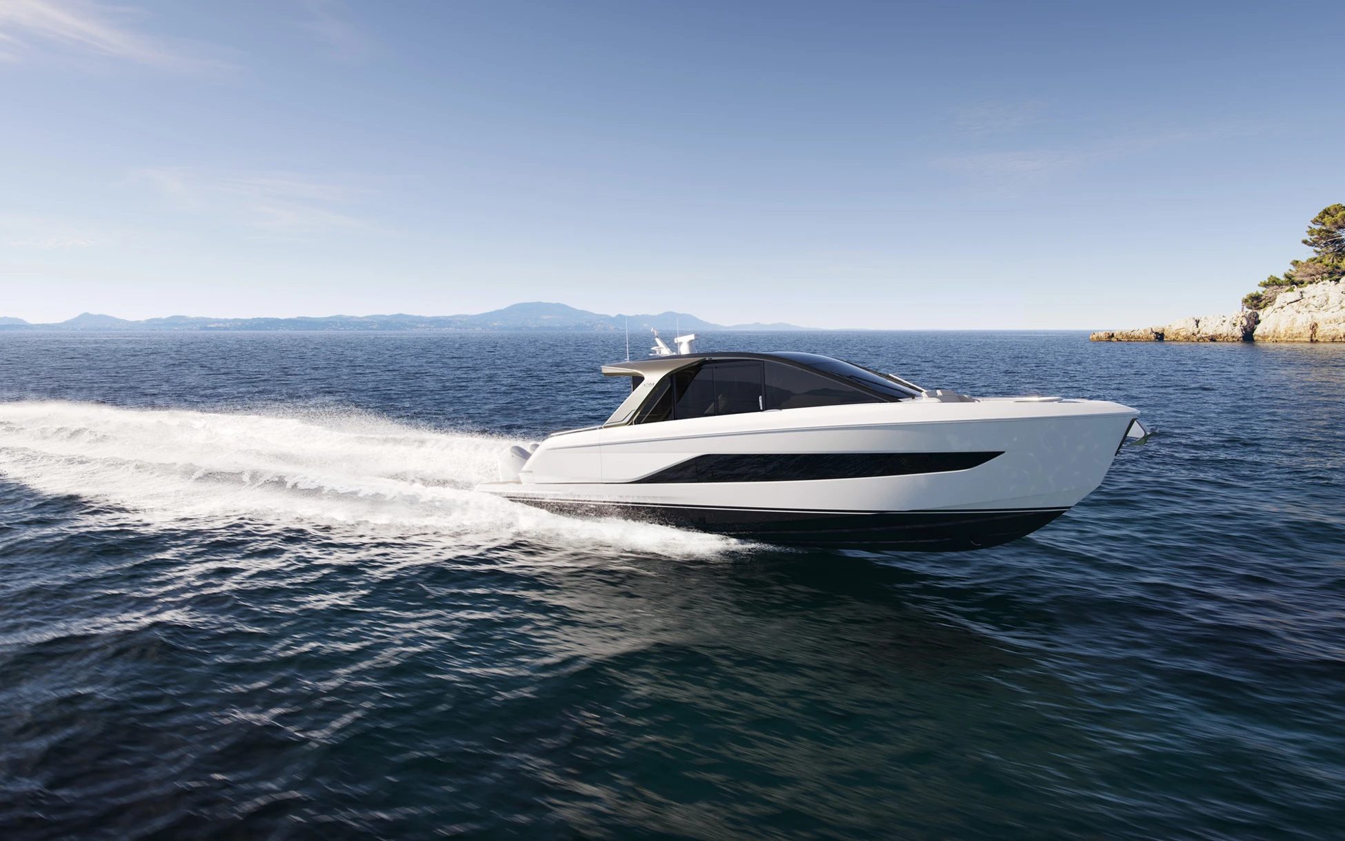 Princess C48 motor yacht exterior