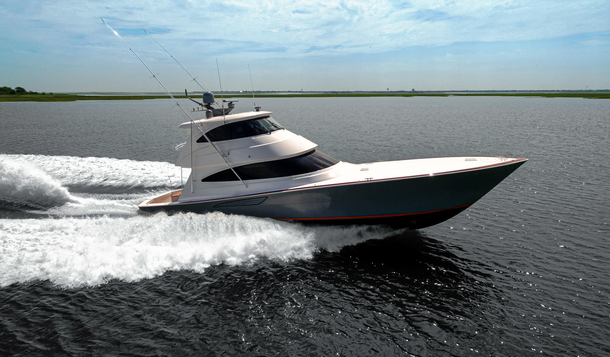 Viking 68 Enclosed Bridge motor yacht exterior
