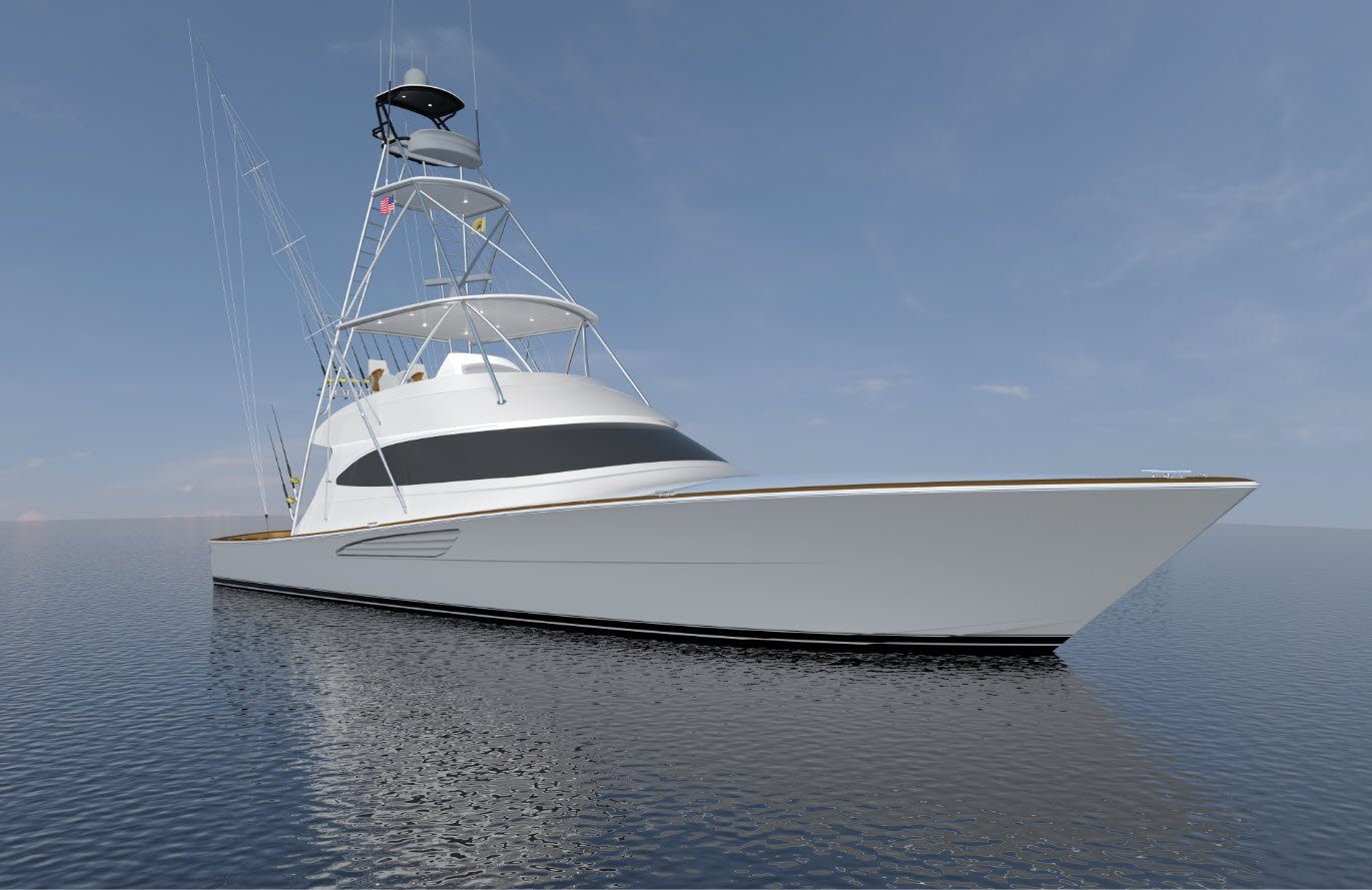Viking 64 Open Bridge motor yacht exterior