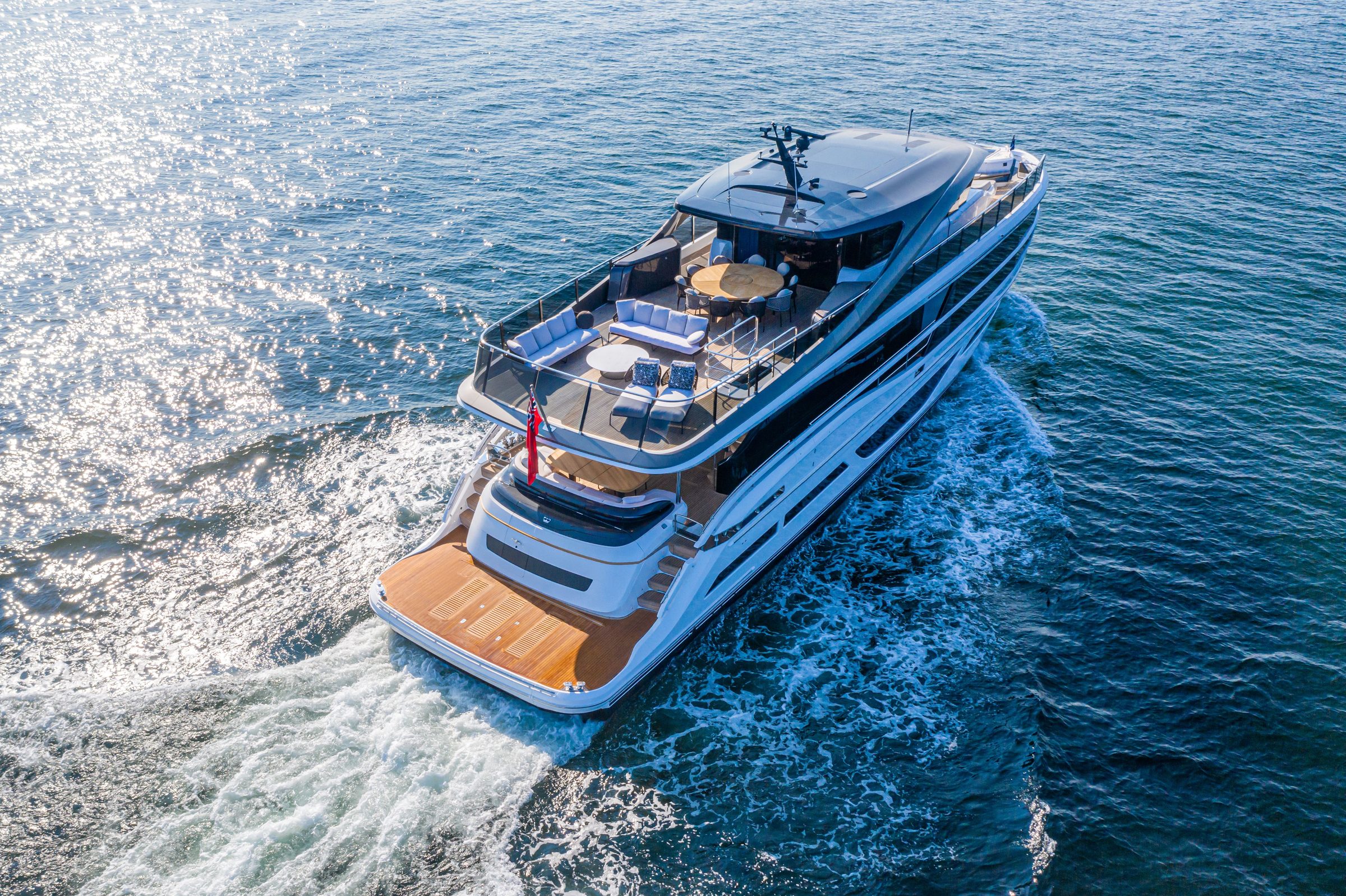 Princess X95 Vista motor yacht exterior