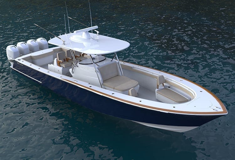 Valhalla Boatworks V-41 motor yacht exterior