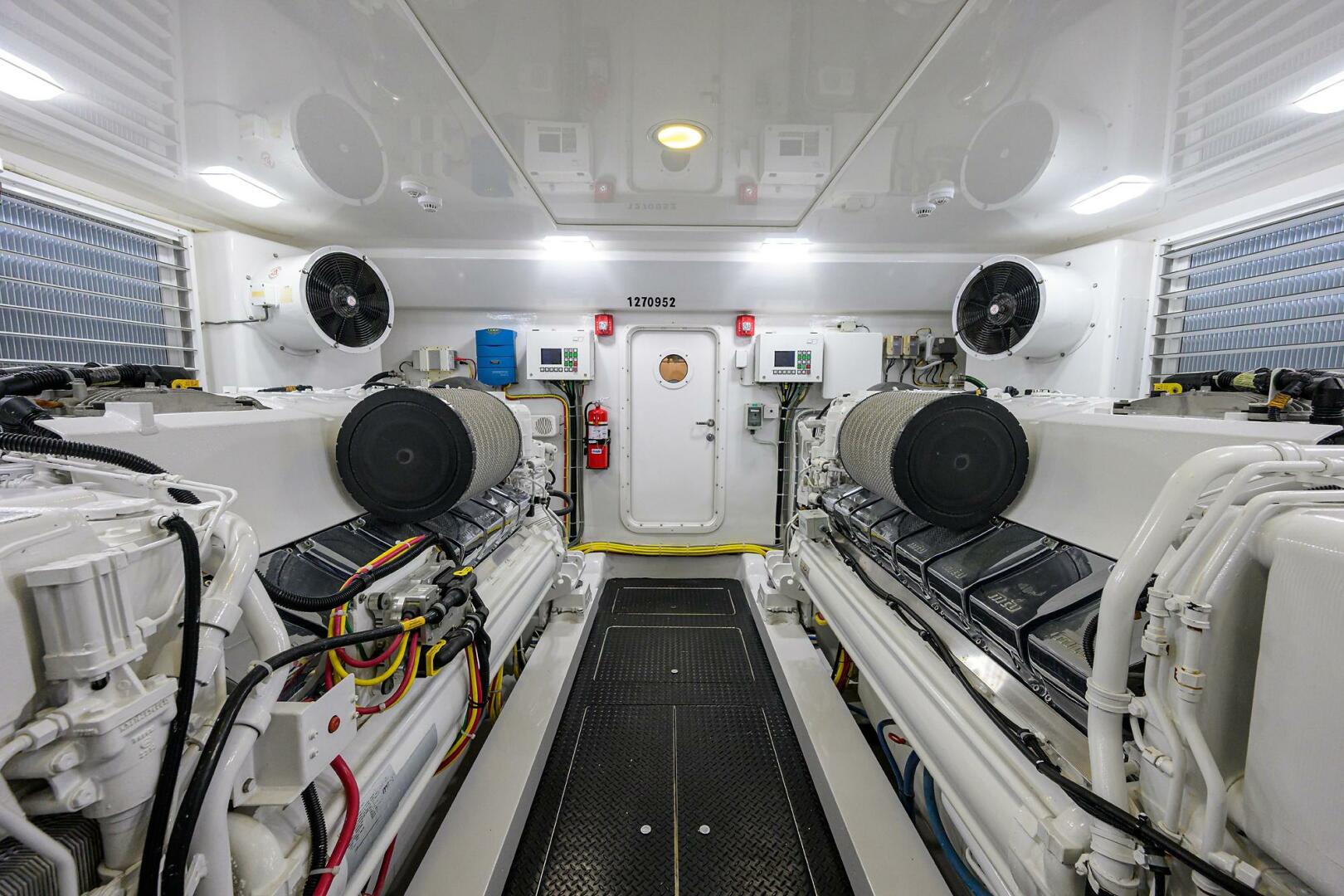 2017 Viking 92 Enclosed Bridge 